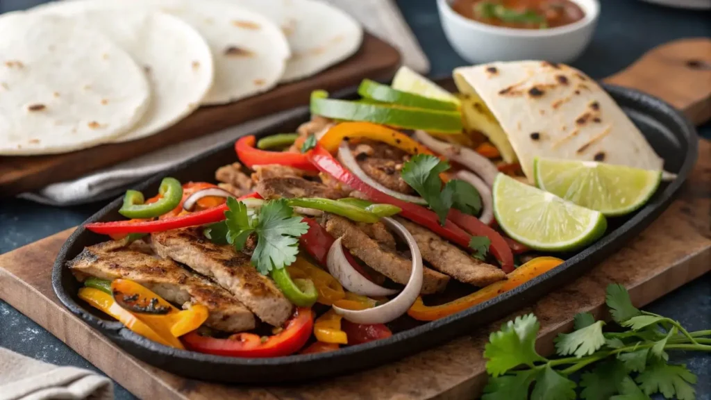 Grilled fajitas with the best fajita marinade