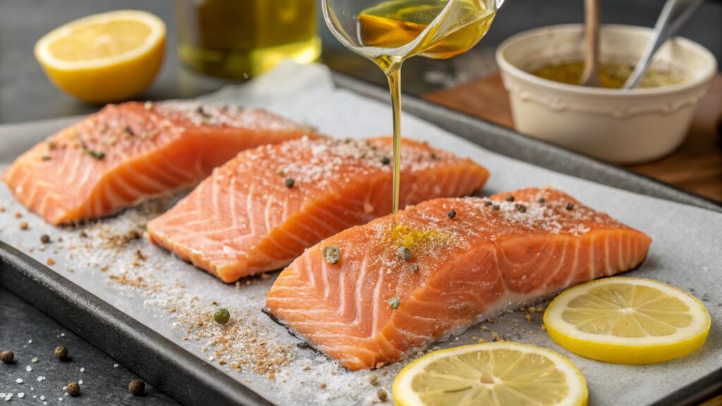 Preparing Frozen Salmon for Air Fryer Cooking