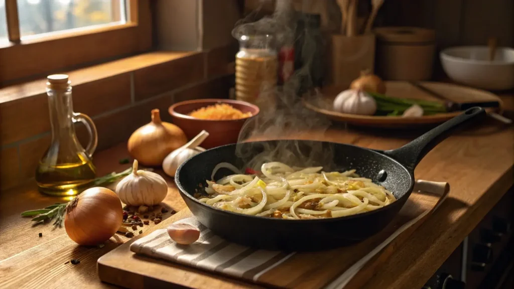 Sautéing aromatics for panera butternut squash soup recipe