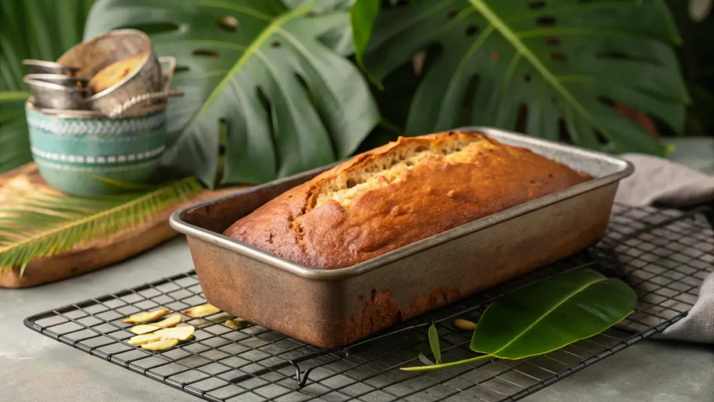 Perfectly baked Hawaiian banana bread recipe