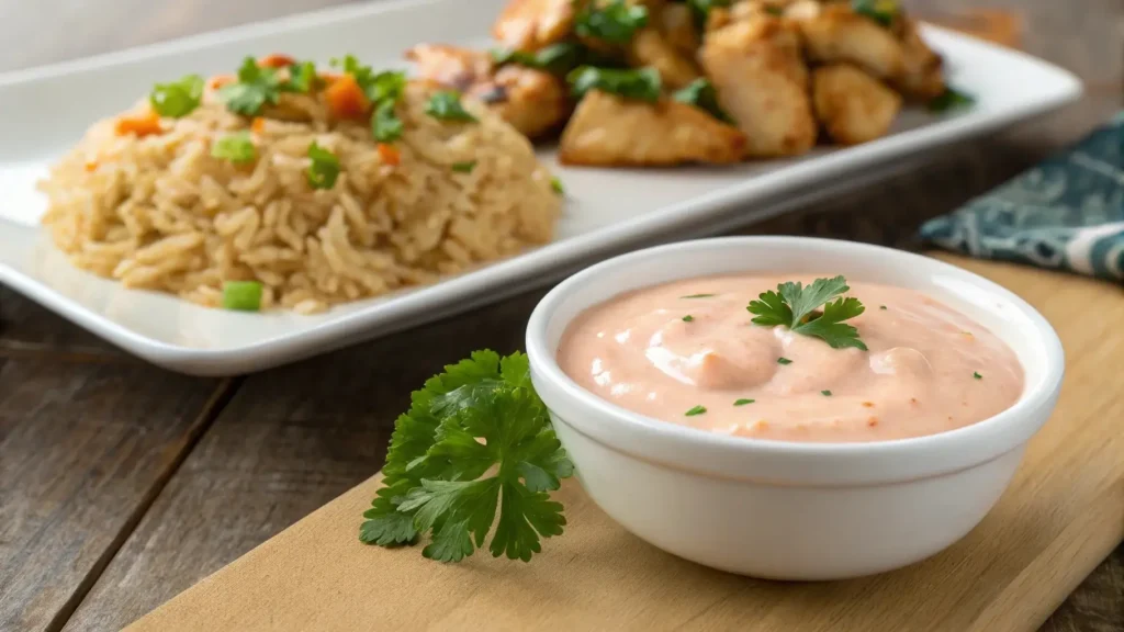 Yum yum sauce for hibachi chicken recipe